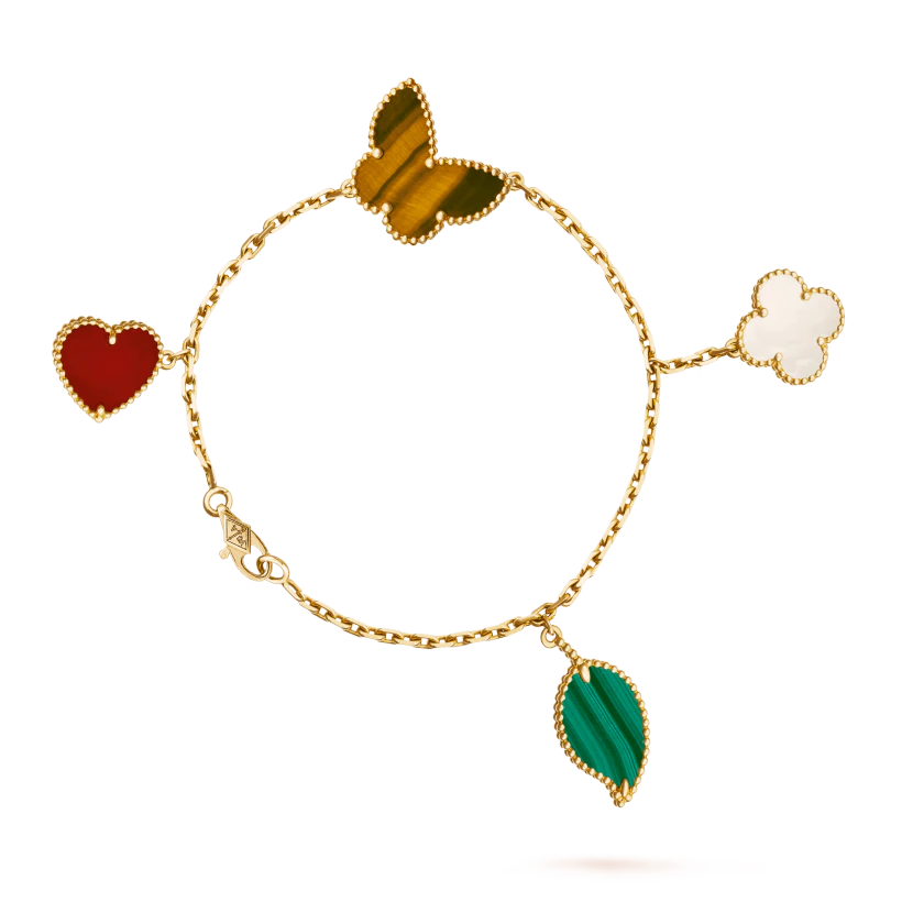Van Cleef & Arpels Lucky Alhambra Bracelet, 4 motifs