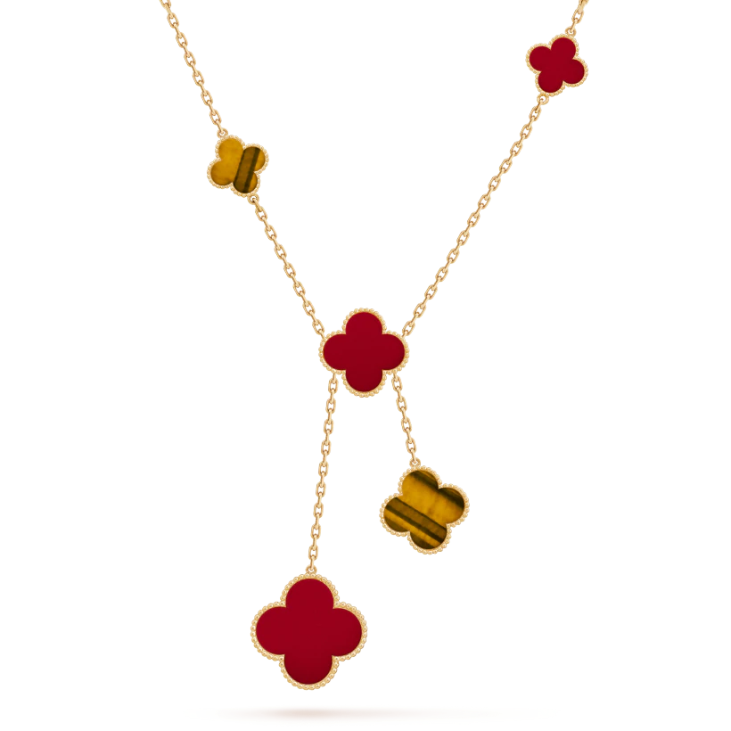 Van Cleef & Arpels Magic Alhambra Necklace, 6 Motifs