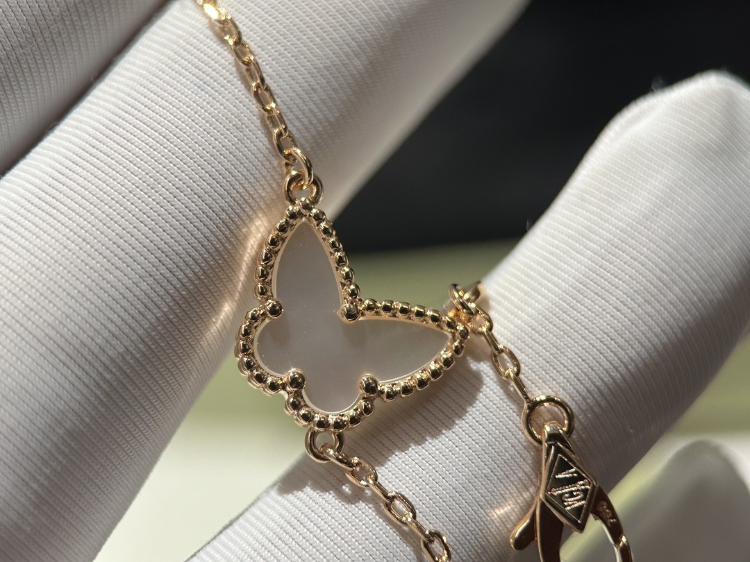 Van Cleef & Arpels Sweet Alhambra Butterfly Bracelet