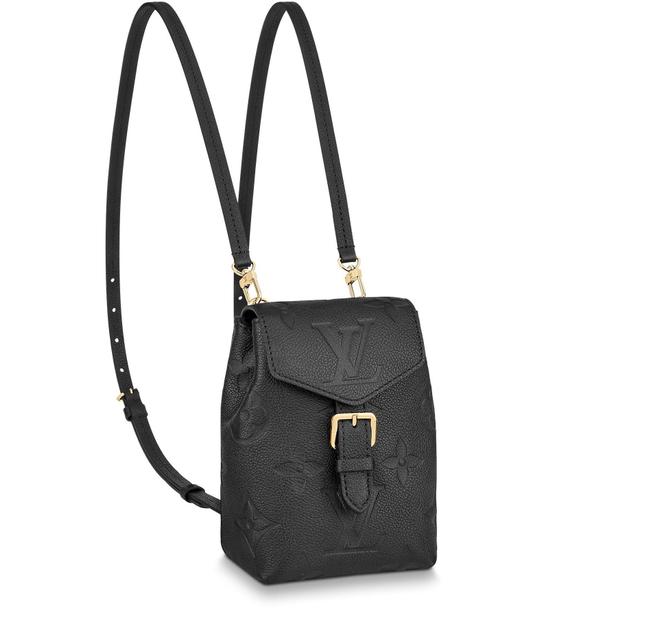 Tiny M80596 Black Monogram Empreinte Leather Backpack